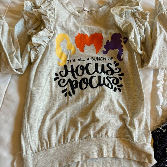 Kids Hocus Pocus Matching Set - Gray and Black - Picture 3 of 4